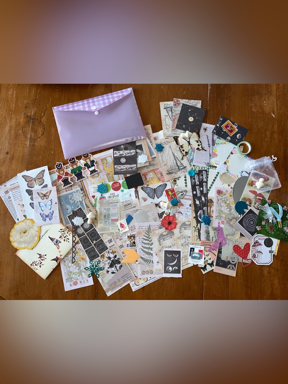 Junk Journal/Scrapbooking Paper Ephemera Bundle